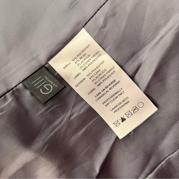 Kenneth Cole Reaction Pea Coat A2 - Picture 7 of 8